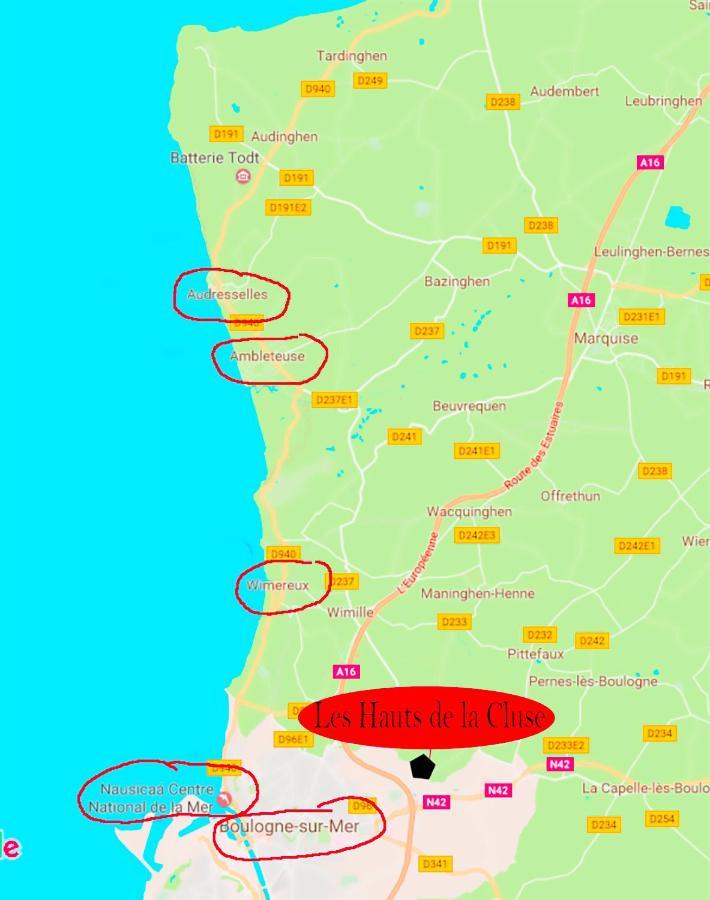 Wimille Les Hauts De La Cluse מראה חיצוני תמונה